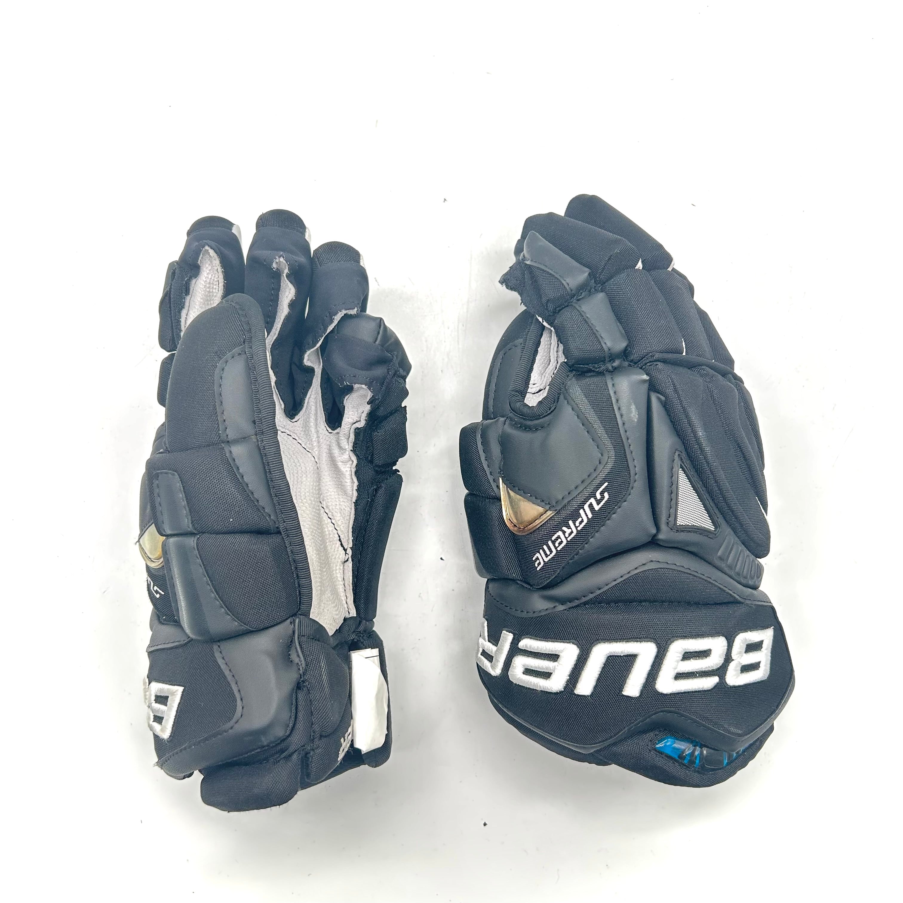 Bauer Supreme ONE95 - Gants de hockey Pro Stock - Paumes Digitek (noir/blanc)